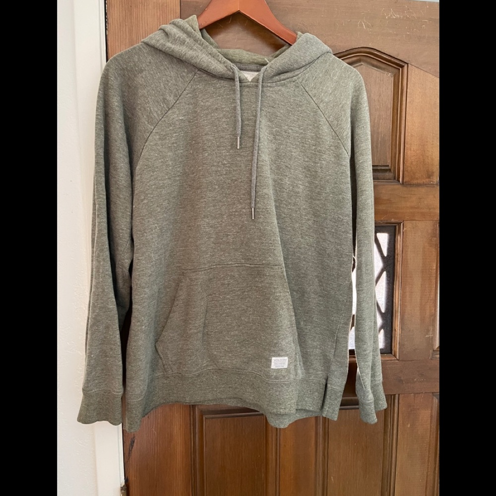 Volcom gray hoodie